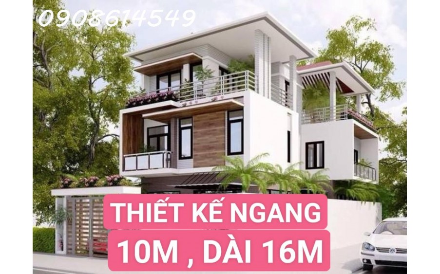 Đất Nền Đẹp NGANG 10M Hẻm 6M Sát Thị Trấn Hóc Môn Sổ Hồng Riêng Full Thổ Cư 160m2